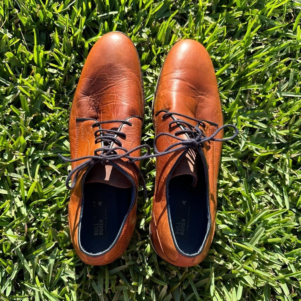 Bullboxer Shayne Oxfords, Men's Size 13, Cognac NEW MSRP $120